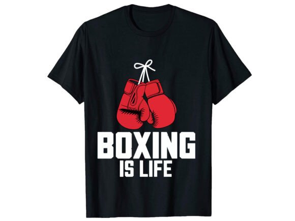 Boxing is Life T-Shirt Design: A Review for Graphics Sellers