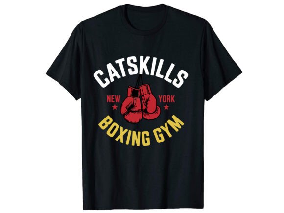 Catskilles New Boxing T-Shirt Design: Graphics for Real Makers