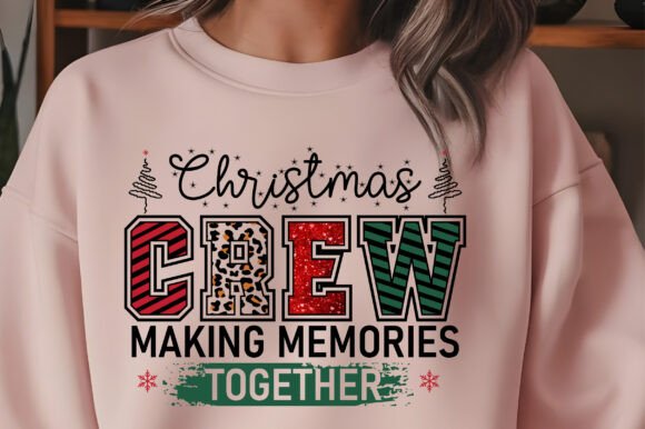 Christmas Crew SVG Family PNG T Shirt Graphics Review