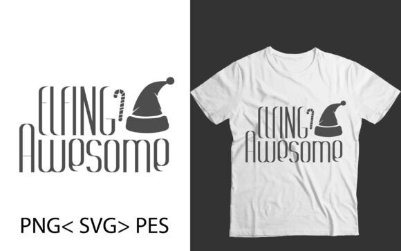 Christmas Quote T-Shirt Vector for Branding and Packaging