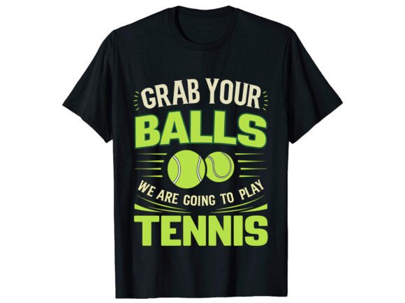 Garb Your Tennis T-Shirt Design: Premium Graphics for Modern Branding