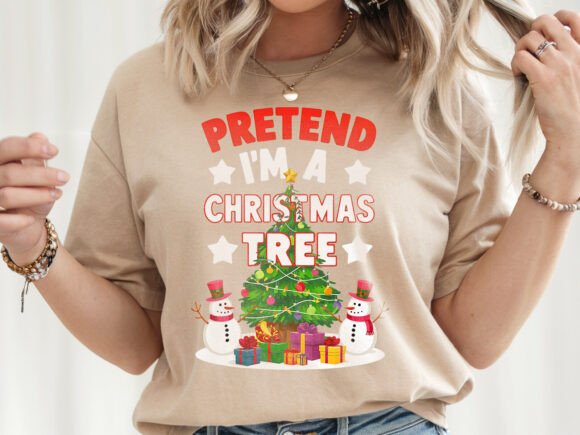 Pretend I'm a Christmas T-Shirt Review